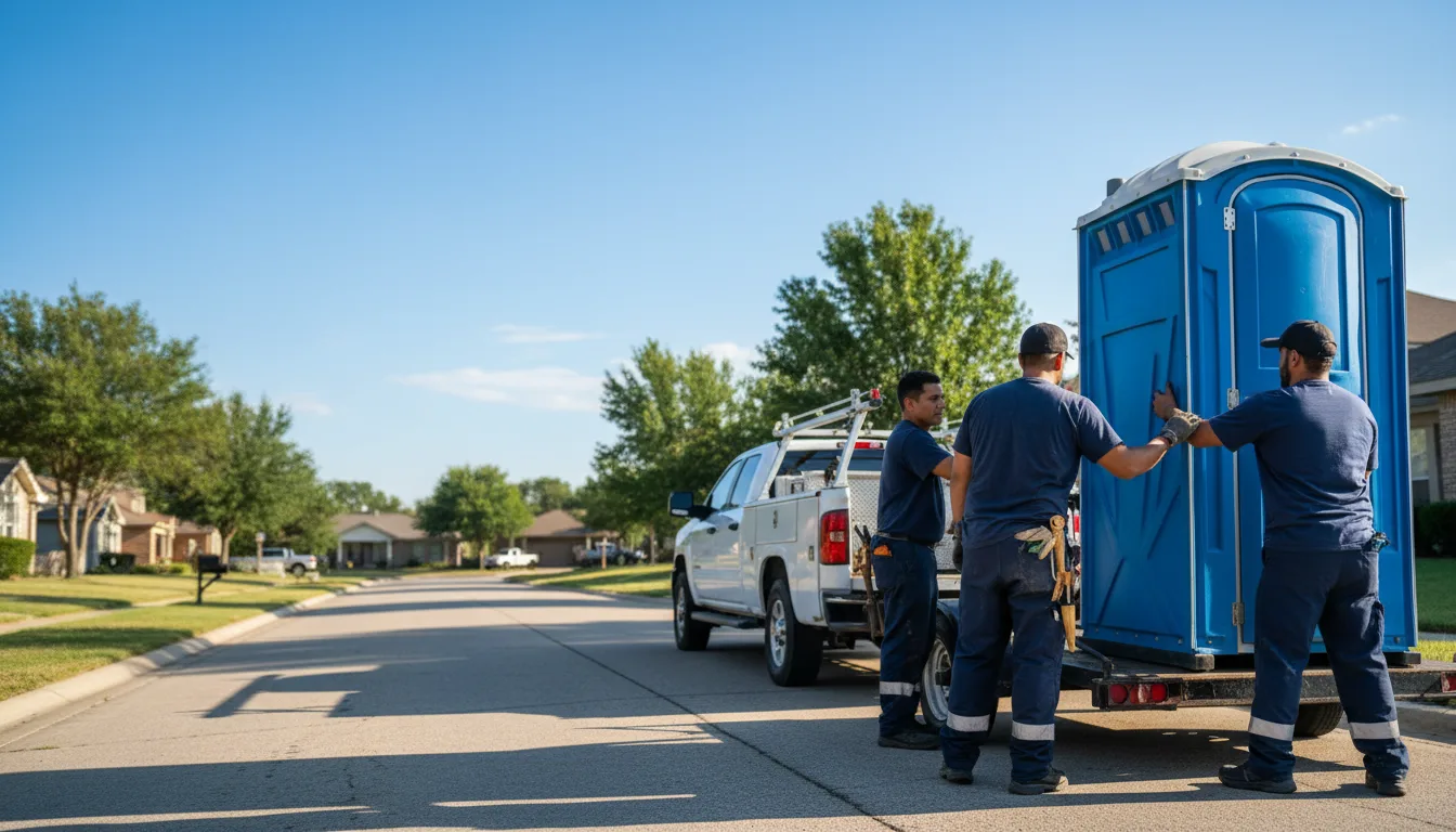 Portable Toilet Rental in Lincoln, TX near me
